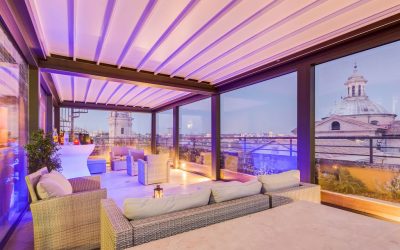 Pergola Nomo con Chiusure