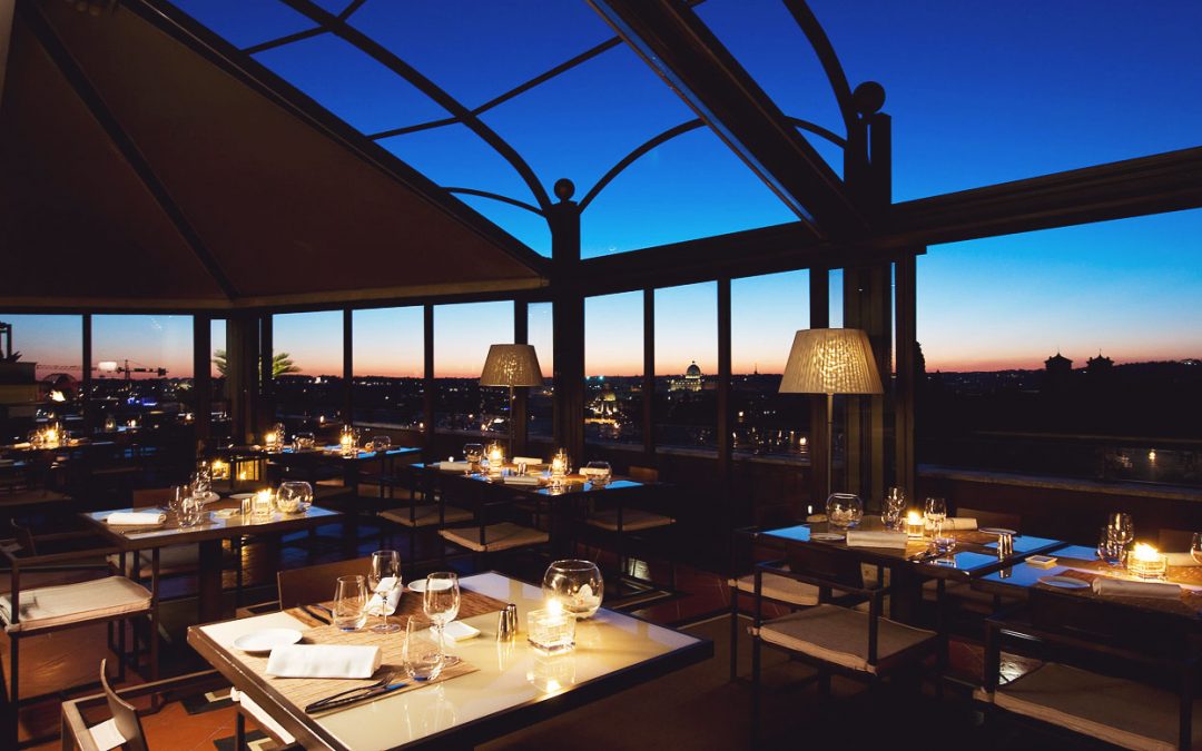 Pergola Motorizzata su terrazza per Sofitel