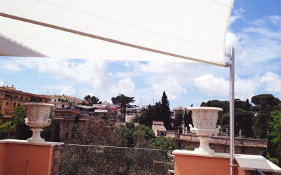 Vela motorizzata per Terrazzo