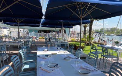 Progetto Outdoor per i Ristoranti Quarantunododici e Il Tino