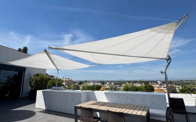 Defense Corradi: la vela ombreggiante di design per vivere l’outdoor con eleganza